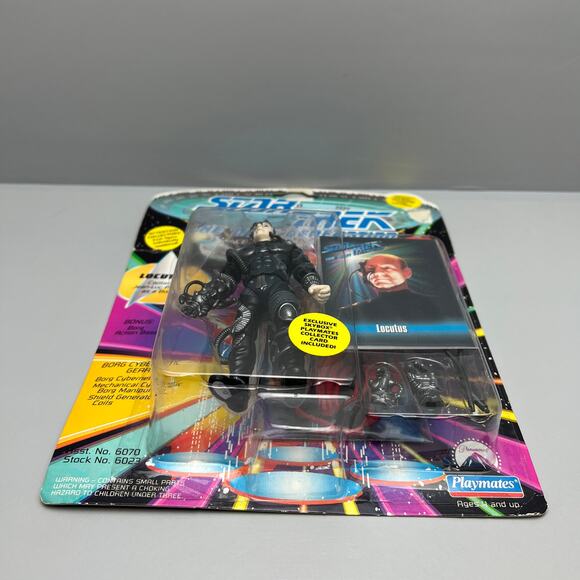 Playmates 1993 Star Trek The Next Generation Locutus Action Figure - Picture 5 of 7
